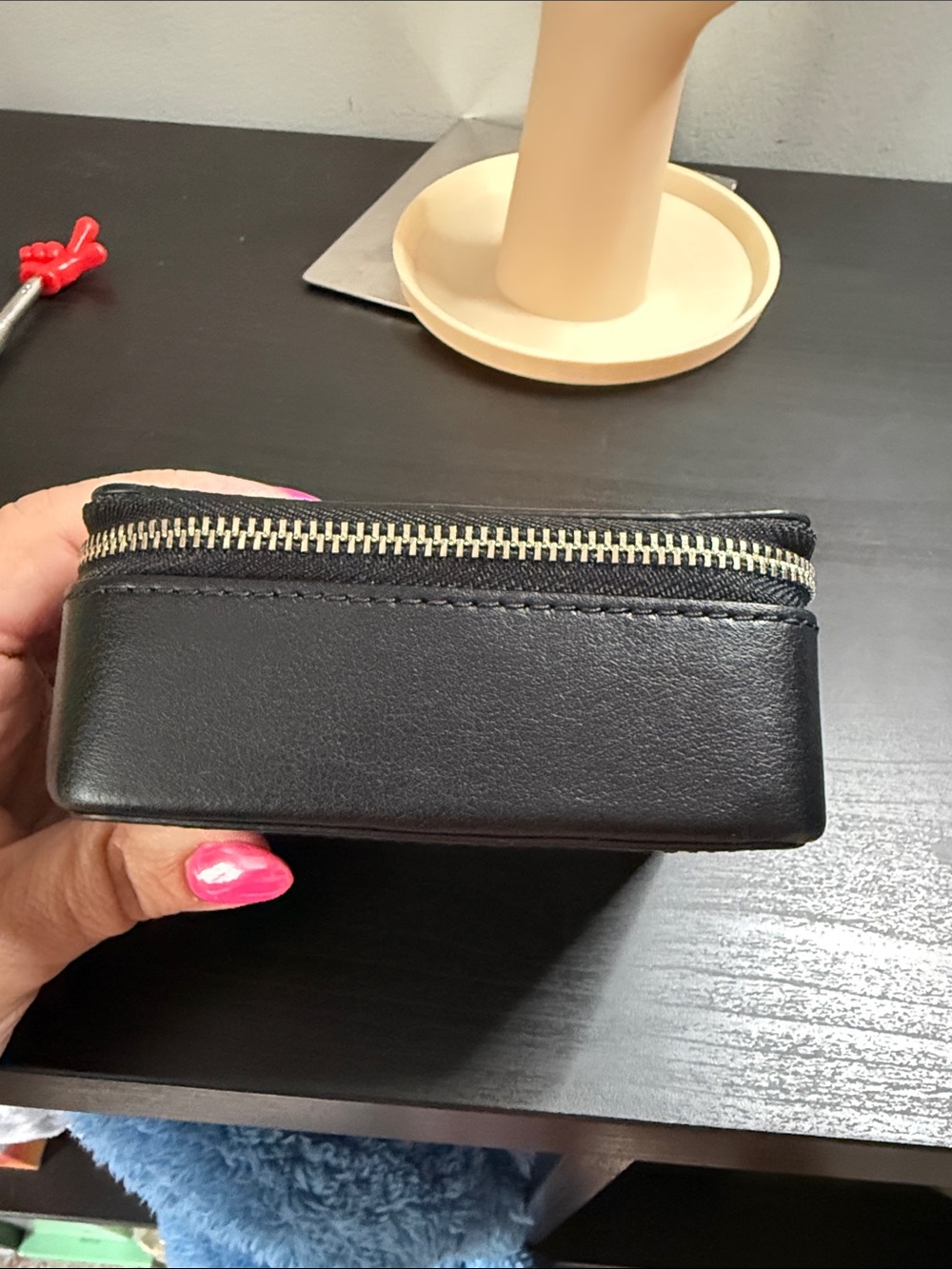 Coach Rainbow Travel Jewelry Case with callouts - Picture 4 of 14
